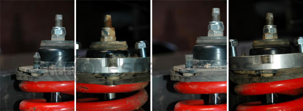 Montar espaciador y cortar tornillo sobrante